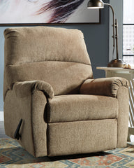 Warmstead Furniture - Ashley Furniture - Nerviano Living Room - Zero Wall Recliner / Gray - 1080329