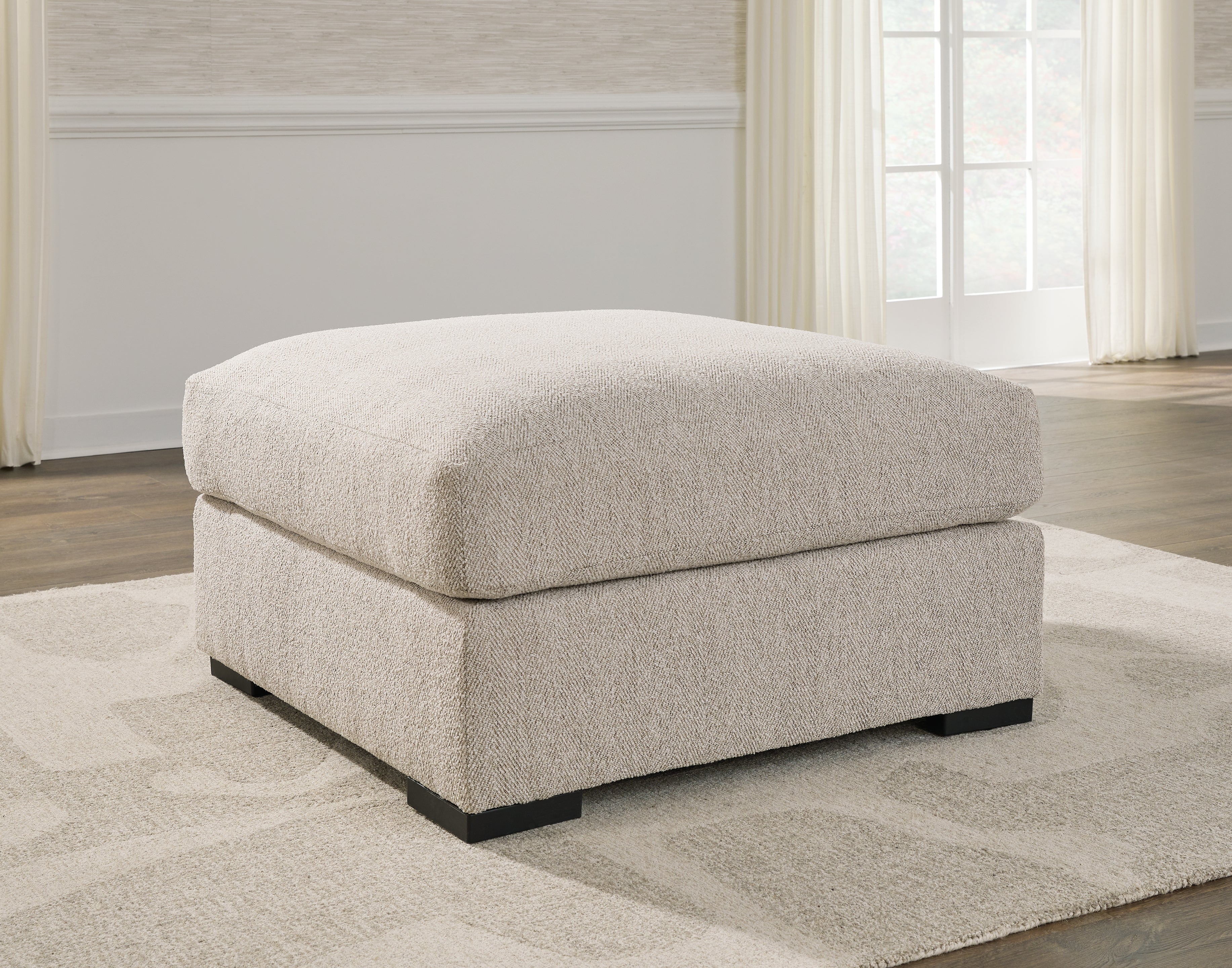 Warmstead Furniture - Ashley Furniture - Ballyton Living Room - Oversized Accent Ottoman / Sand - 2510208