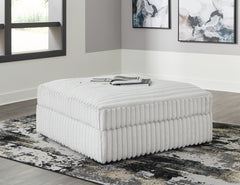 Warmstead Furniture - Ashley Furniture - Stupendous Living Room - Oversized Accent Ottoman / Alloy - 2590308