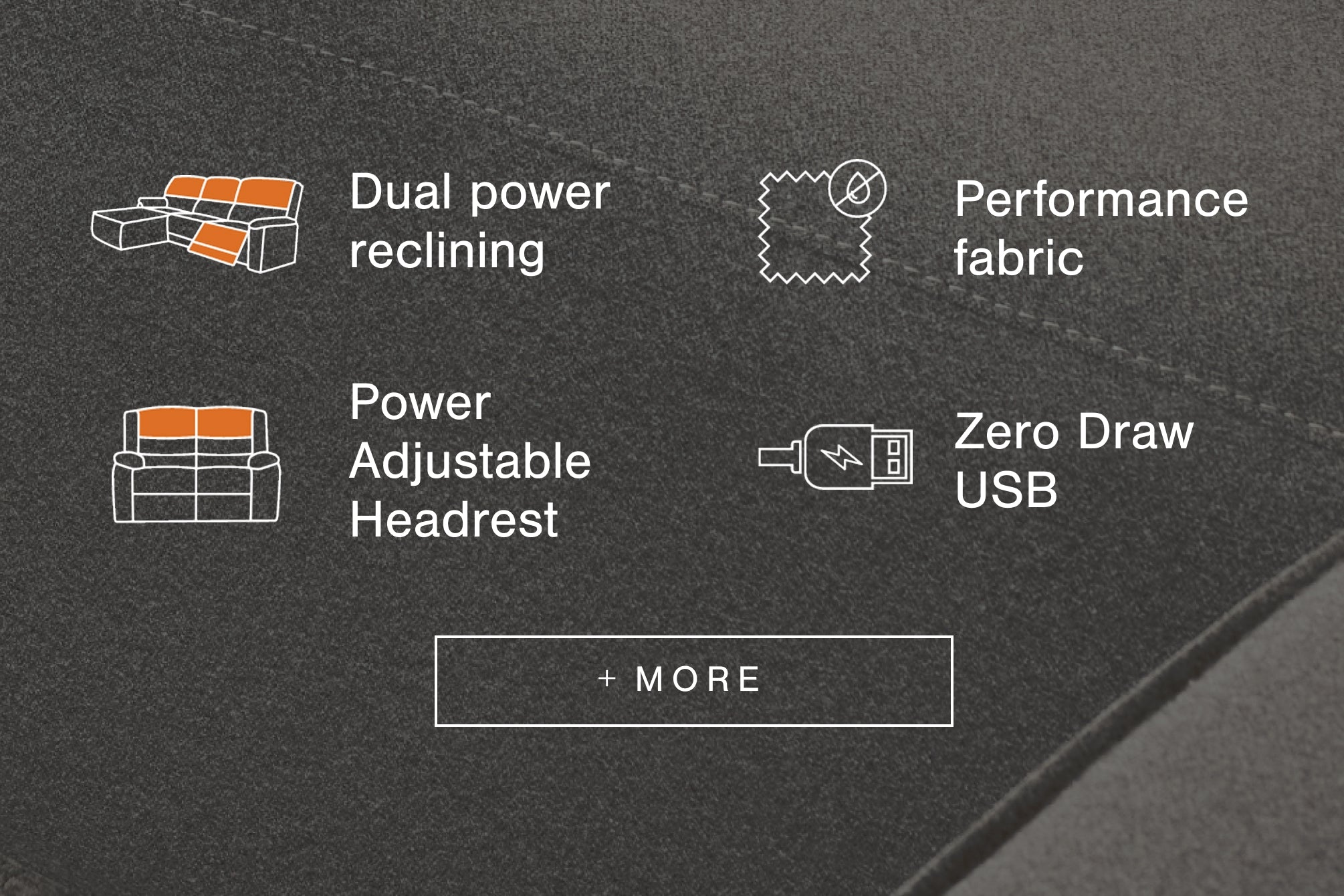 Warmstead Furniture - Ashley Furniture - ModMax II Sectional - 3-Piece Power Reclining Sectional / Salt and Pepper - 65906S1