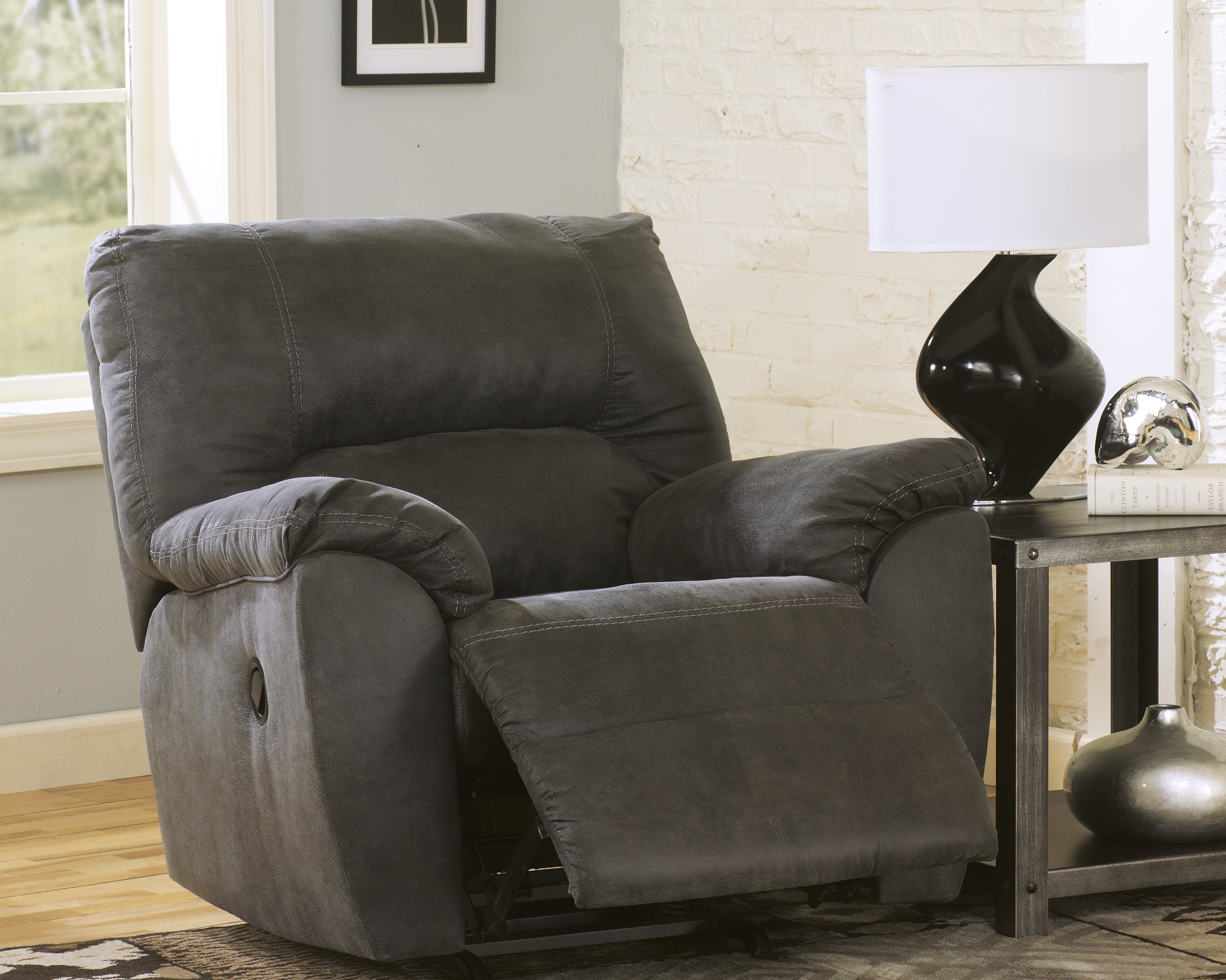 Warmstead Furniture - Ashley Furniture - Tambo Living Room - Rocker Recliner / Canyon - 2780225