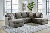 Warmstead Furniture - Ashley Furniture - O'Phannon Sectional - RAF 2-Piece Sectional with Chaise / Putty - 29402S2