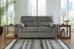 Warmstead Furniture - Ashley Furniture - Bindura Living Room - Glider Loveseat / Mineral - 3030578