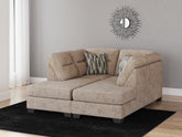 Warmstead Furniture - Ashley Furniture - Olten Sectional - RAF 2-Piece Sectional with Chaise / Graphite - 31305S1
