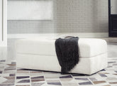 Warmstead Furniture - Ashley Furniture - Karinne Living Room - Oversized Accent Ottoman / Linen - 3140308
