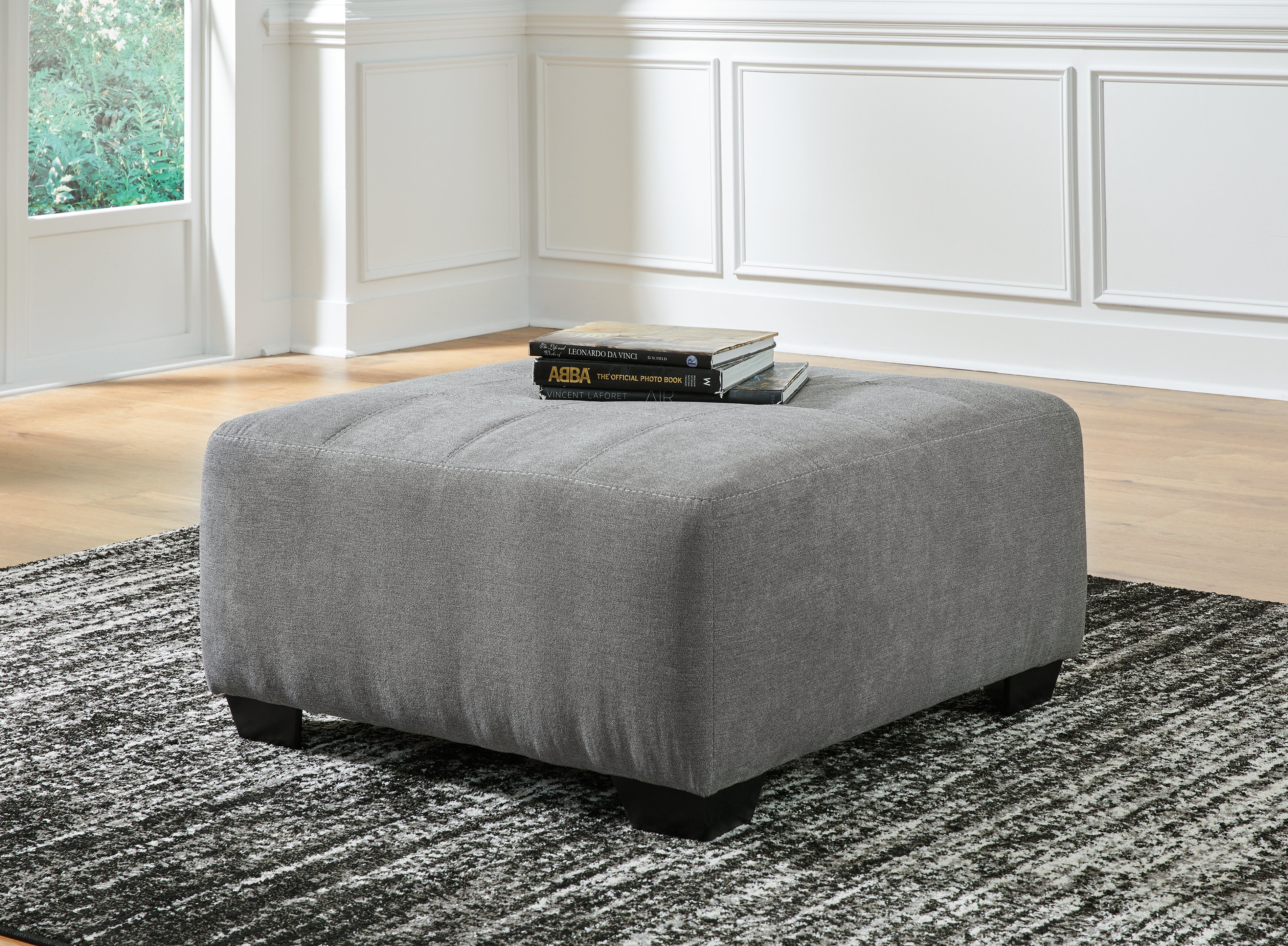 Warmstead Furniture - Ashley Furniture - Birkdale Court Living Room - Oversized Accent Ottoman / Gray - 3240208