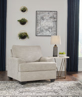 Warmstead Furniture - Ashley Furniture - Vayda Living Room - Sofa / Pebble - 3310438