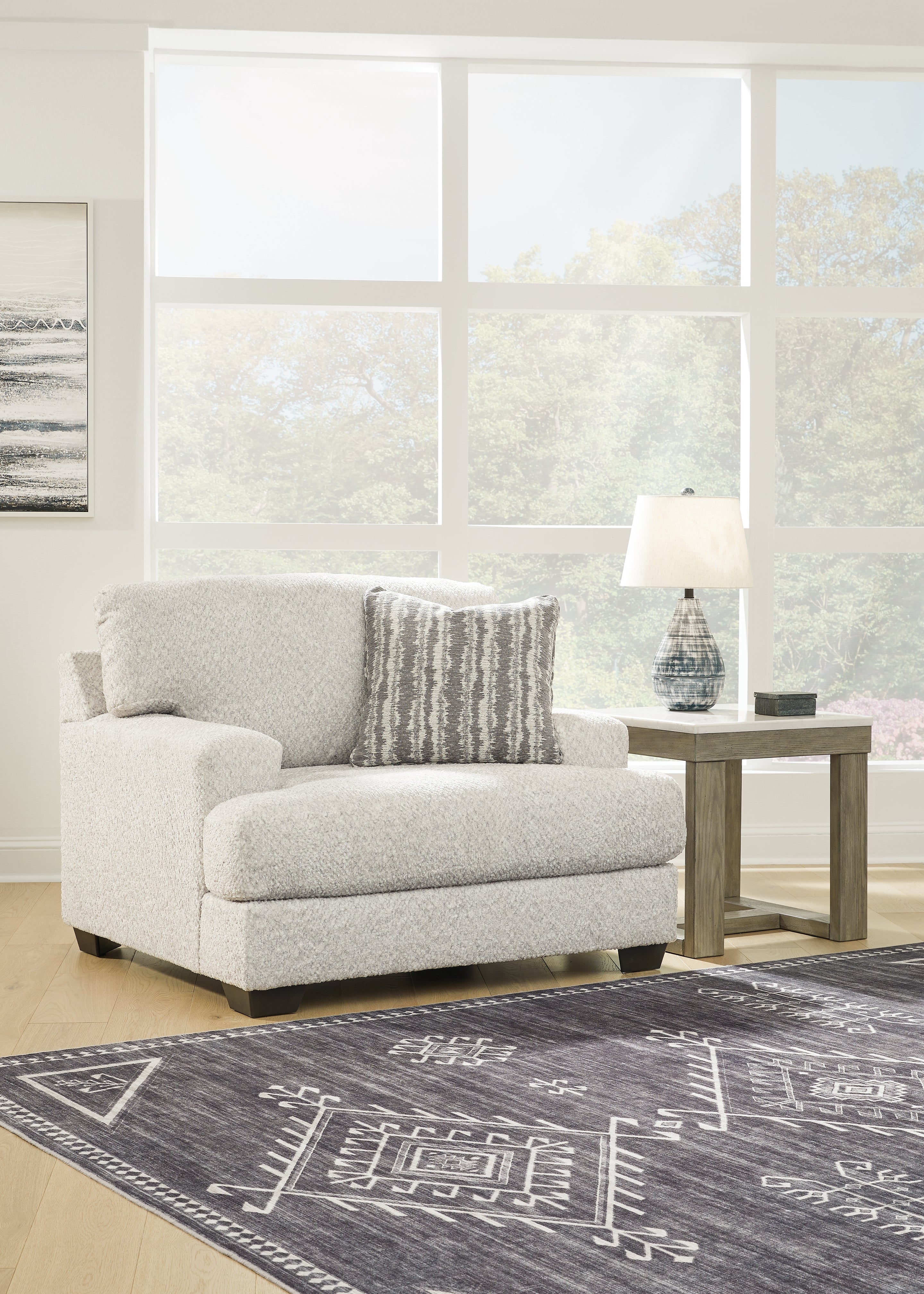Warmstead Furniture - Ashley Furniture - Brebryan Living Room - Sofa / Flannel - 3440138