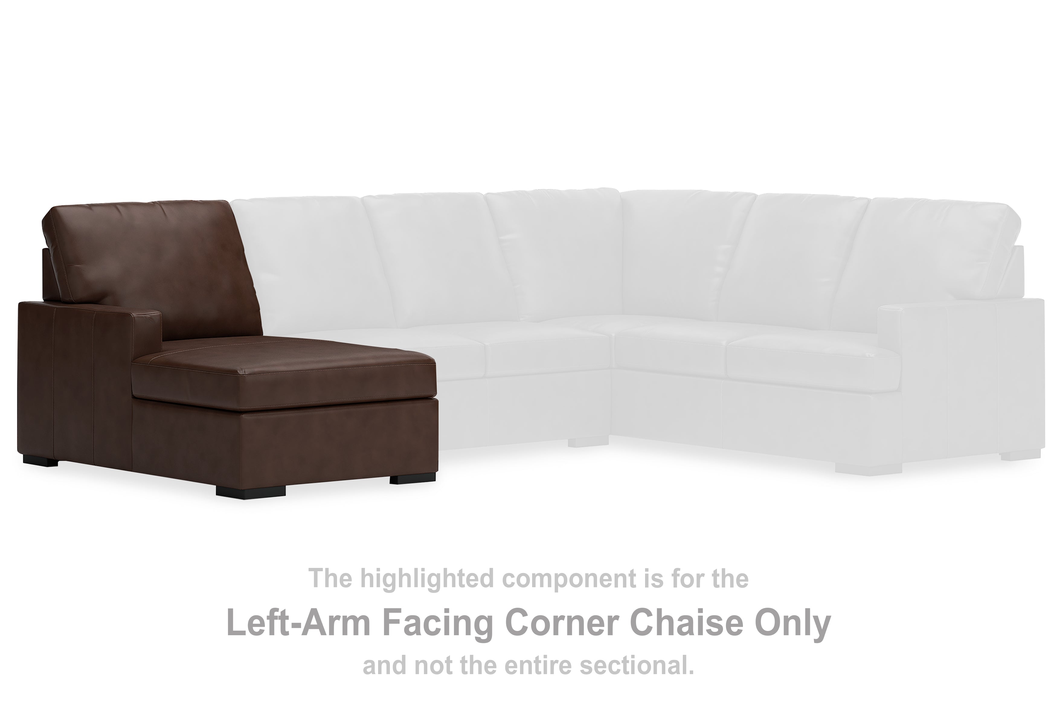 Warmstead Furniture - Ashley Furniture - McDowlan Sectional - RAF Sofa w/Corner Wedge / Coffee - PC4850449