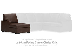 Warmstead Furniture - Ashley Furniture - McDowlan Sectional - RAF Sofa w/Corner Wedge / Coffee - PC4850449