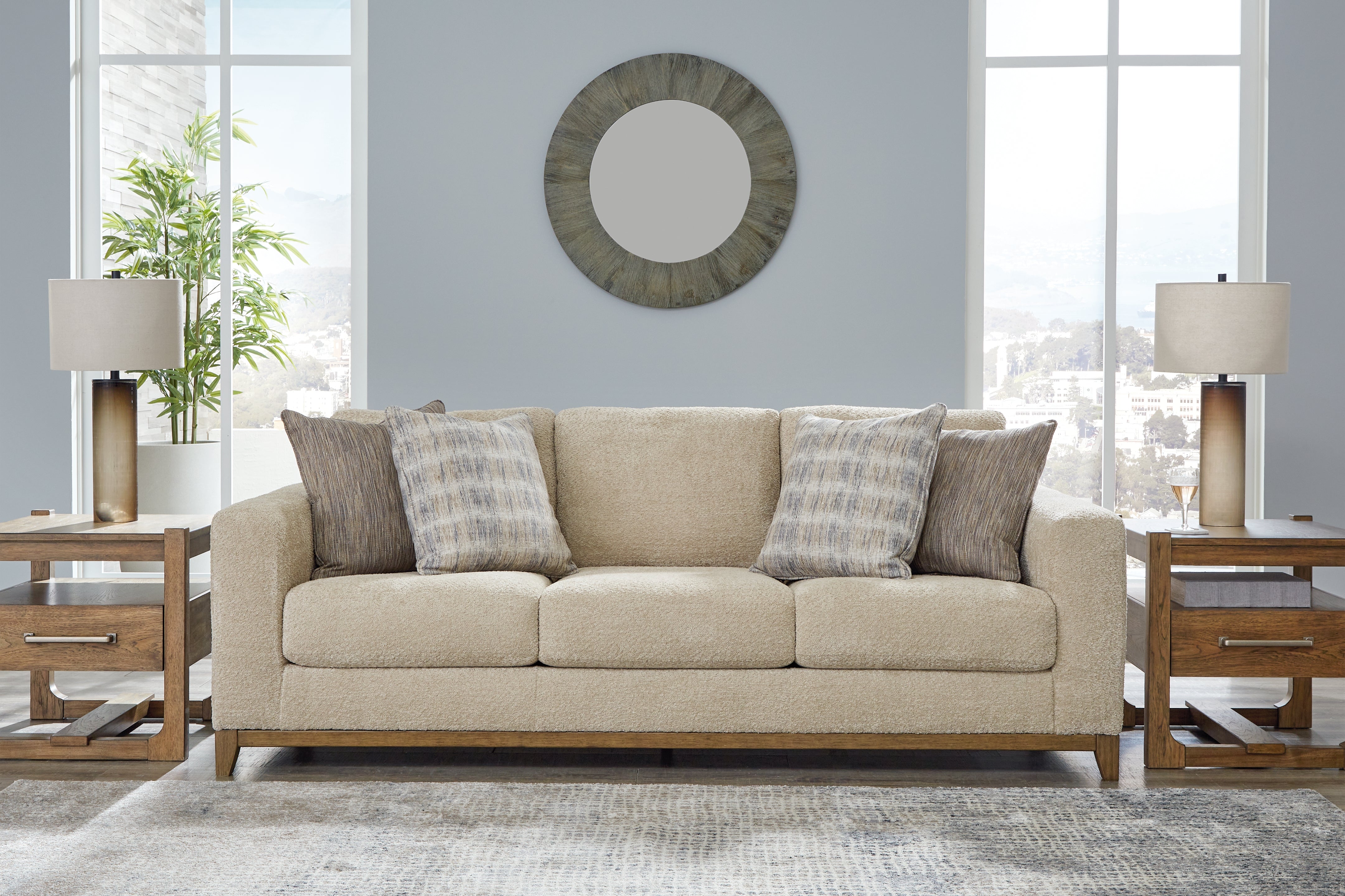Warmstead Furniture - Ashley Furniture - Parklynn Living Room - Sofa / Desert - 4890238