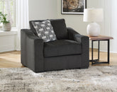 Warmstead Furniture - Ashley Furniture - Wryenlynn Living Room - Sofa / Onyx - 4940538