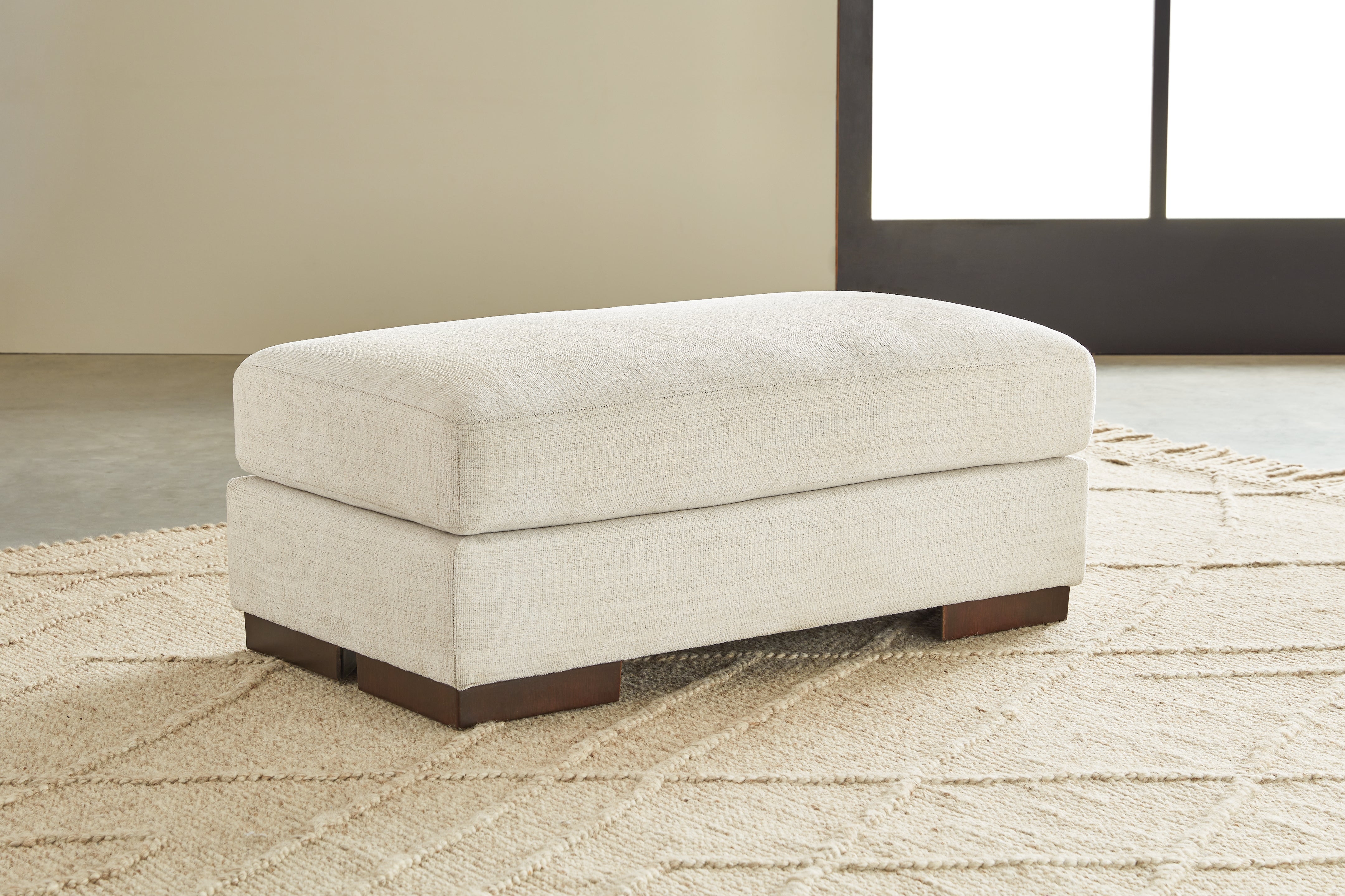 Warmstead Furniture - Ashley Furniture - Maggie Living Room - Ottoman / Flax - 5200414