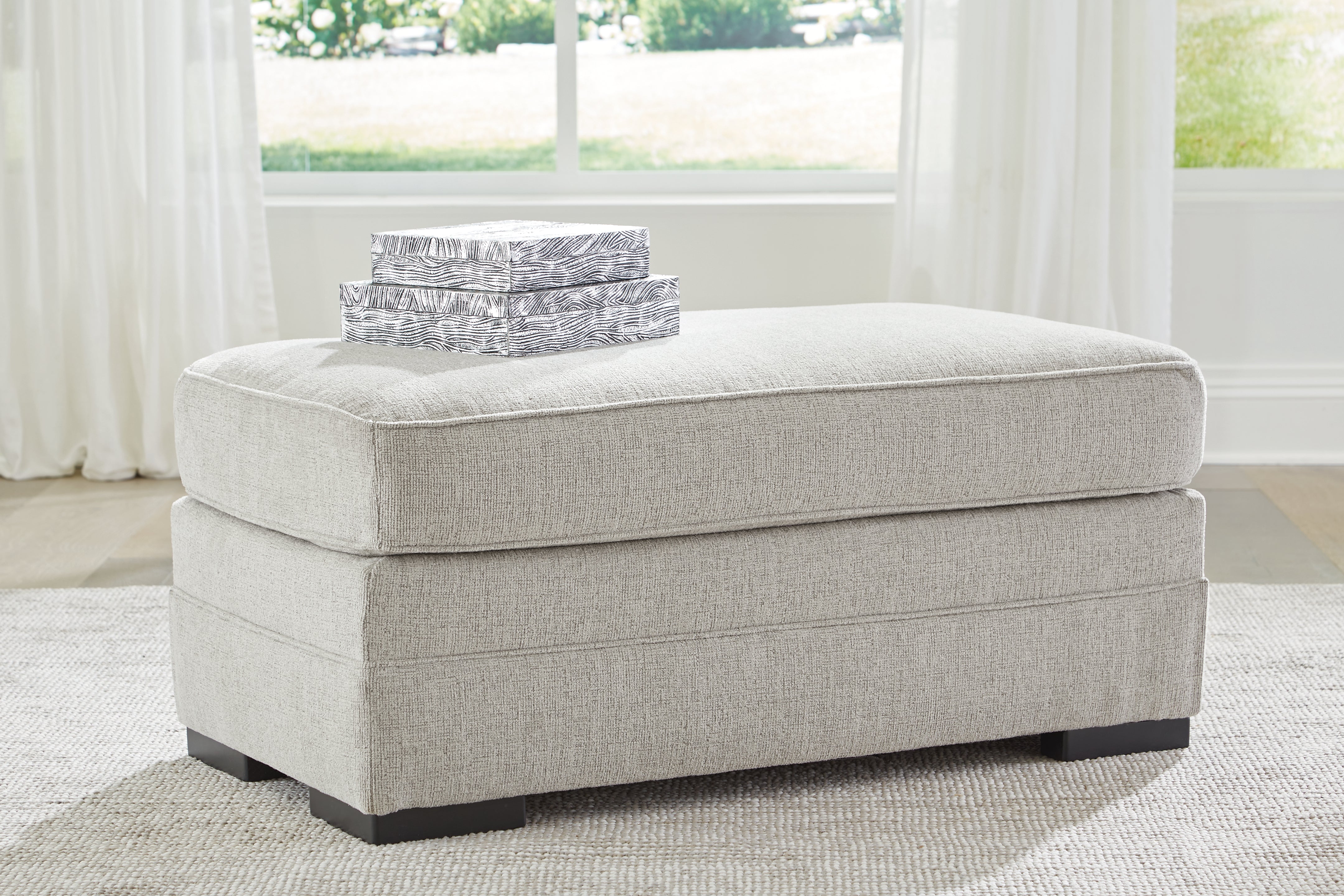 Warmstead Furniture - Ashley Furniture - Eastonbridge Living Room - Ottoman / Shadow - 5660314