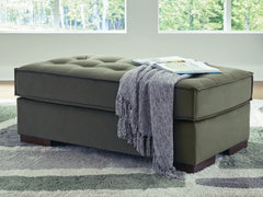 Warmstead Furniture - Ashley Furniture - Caspian-Town Living Room - Oversized Accent Ottoman / Olive - PC6170208