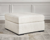 Warmstead Furniture - Ashley Furniture - Chessington Living Room - Oversized Accent Ottoman / Ivory - 6190408