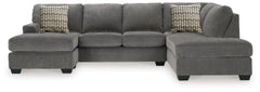 Warmstead Furniture - Ashley Furniture - Riverfield Sectional - 2-Piece Sectional with Chaise / Iron - 70097S1