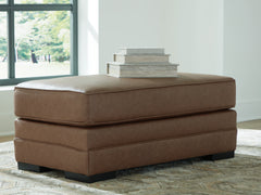 Warmstead Furniture - Ashley Furniture - VillaCourt Living Room - Ottoman / Caramel - 7490914