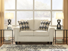 Warmstead Furniture - Ashley Furniture - Abinger Living Room - Loveseat / Smoke - 8390535