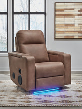 Warmstead Furniture - Ashley Furniture - Lorrenton Living Room - Glider PWR REC w/Audio System / Caramel - PC9022042A