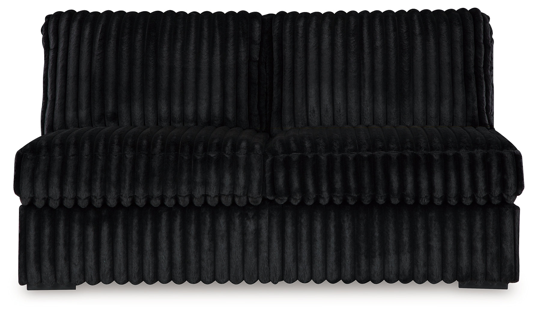 Warmstead Furniture - Ashley Furniture - Midnight-Madness 4-Piece Sectional - 4-Piece Sectional / Onyx - 98103U11