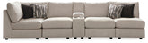 Warmstead Furniture - Ashley Furniture - Kellway Sectional - 6-Piece Sectional / Bisque - 98707S3