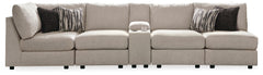 Warmstead Furniture - Ashley Furniture - Kellway Sectional - 6-Piece Sectional / Bisque - 98707S3