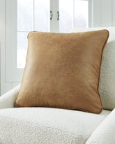 Warmstead Furniture - Ashley Furniture - Cortnie Pillows - Pillow / Caramel - A1000953P