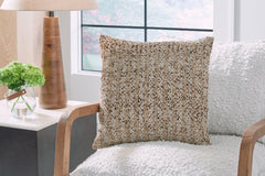 Warmstead Furniture - Ashley Furniture - Vorlane Pillows - Pillow / Tan/Brown/White - A1001046P