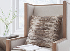 Warmstead Furniture - Ashley Furniture - Nealton Pillows - Pillow / Brown/White - A1001050P