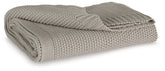 Warmstead Furniture - Ashley Furniture - Gayelery Throw (Set of 3) - Throw (3/CS) / Gray - A1001085
