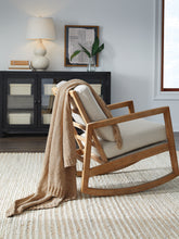 Warmstead Furniture - Ashley Furniture - Anawood Throw - Throw / Oatmeal - A1001096T