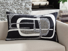 Warmstead Furniture - Ashley Furniture - Gavrileigh Pillows - Pillow (4/CS) / Black/Gray/Ivory - A1001113