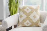 Warmstead Furniture - Ashley Furniture - Brockner Next-Gen Nuvella Pillows - Pillow / Brown/Yellow - A1900009P