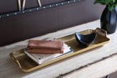 Warmstead Furniture - Ashley Furniture - Posy Tray - Tray / Gold Finish - A2000136