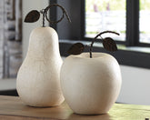 Warmstead Furniture - Ashley Furniture - Bidelia Sculpture - Sculpture Set (Set of 2) / Antique White - A2000381