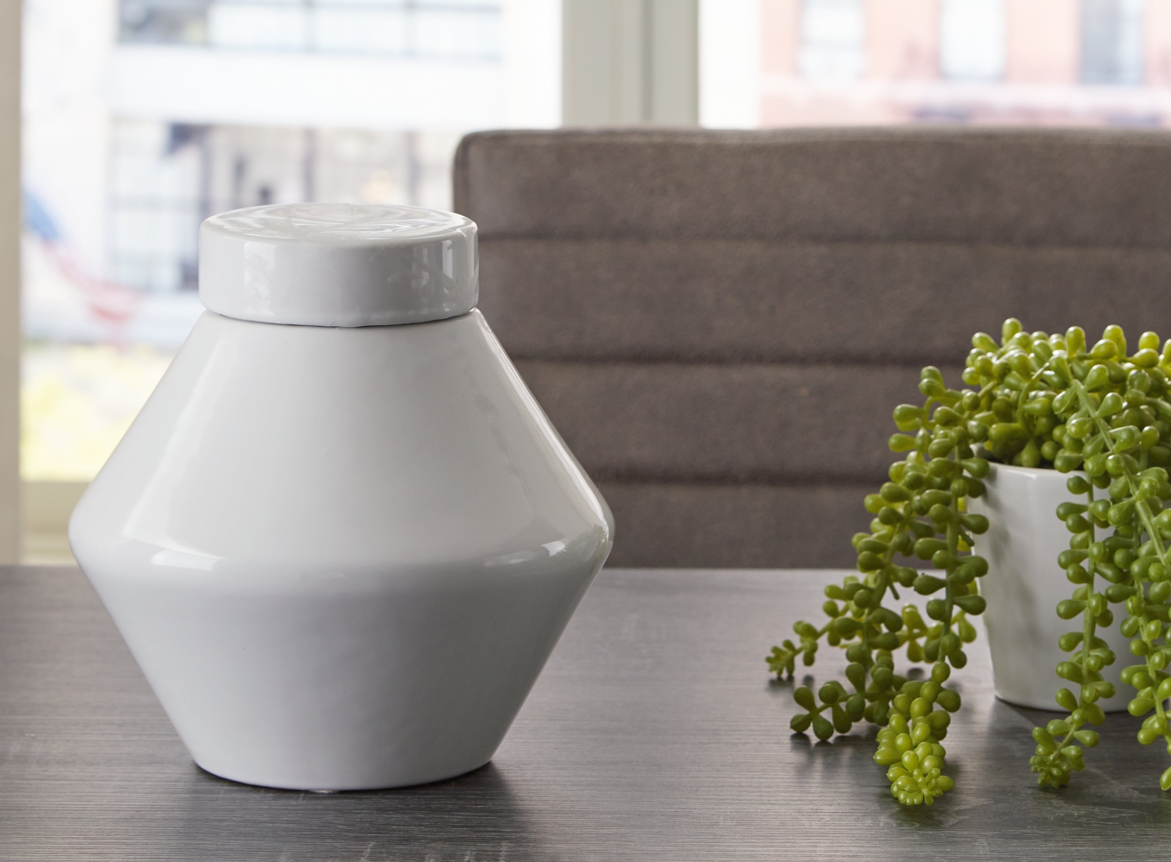 Warmstead Furniture - Ashley Furniture - Domina Jar (Set of 2) - Jar (2/CS) / White - A2000485