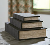 Warmstead Furniture - Ashley Furniture - Jolina Box (Set of 3) - Box Set (3/CN) / Black - A2000489