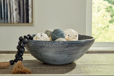 Warmstead Furniture - Ashley Furniture - Meadie Bowl - Bowl / Distressed Black - A2000792