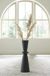 Warmstead Furniture - Ashley Furniture - Collisten Vase - Vase / Black - A2000663