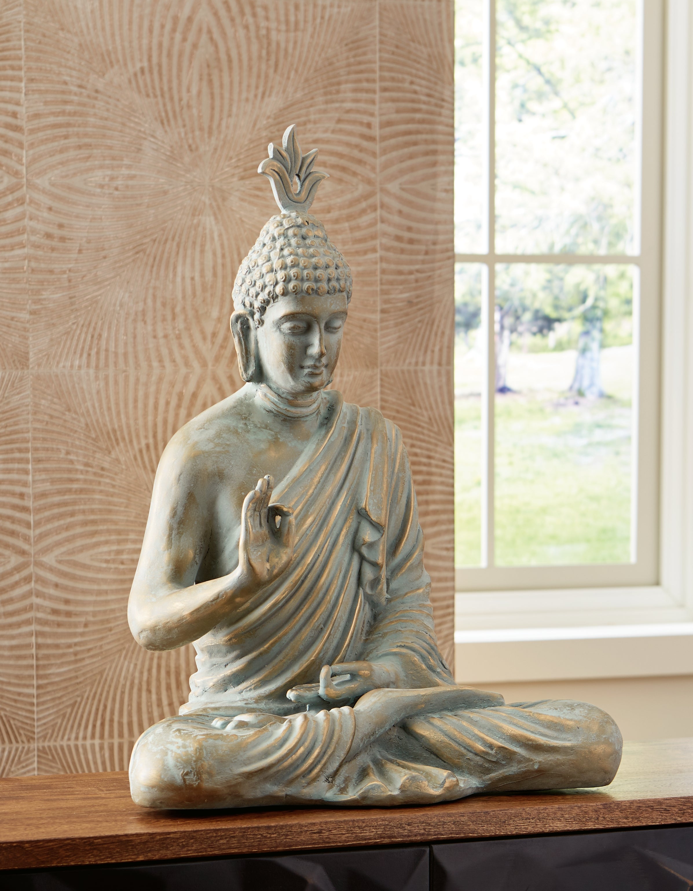 Warmstead Furniture - Ashley Furniture - Hosgrove Sculpture - Sculpture / Verigris Patina - A2000678