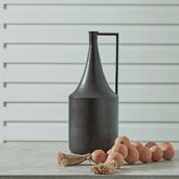Warmstead Furniture - Ashley Furniture - Zainforth Vase - Vase / Distressed Brown - A2000694