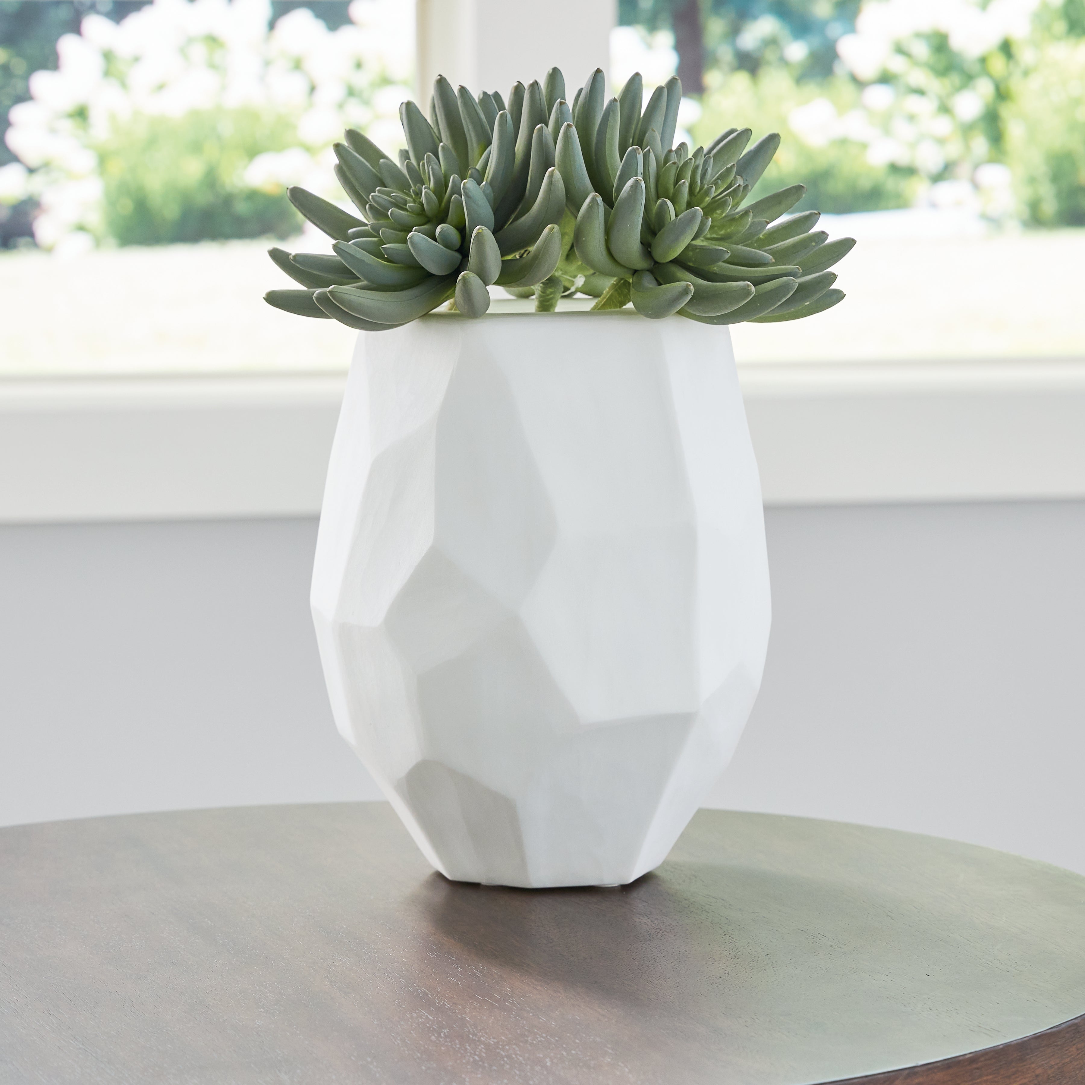 Warmstead Furniture - Ashley Furniture - Karenton Vase - Vase / White - A2000721