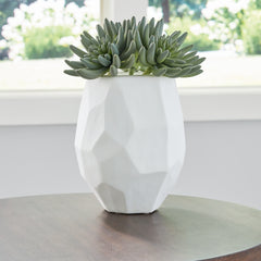 Warmstead Furniture - Ashley Furniture - Karenton Vase - Vase / White - A2000721