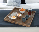 Warmstead Furniture - Ashley Furniture - Heddford Tray - Tray / Brown - A2000722