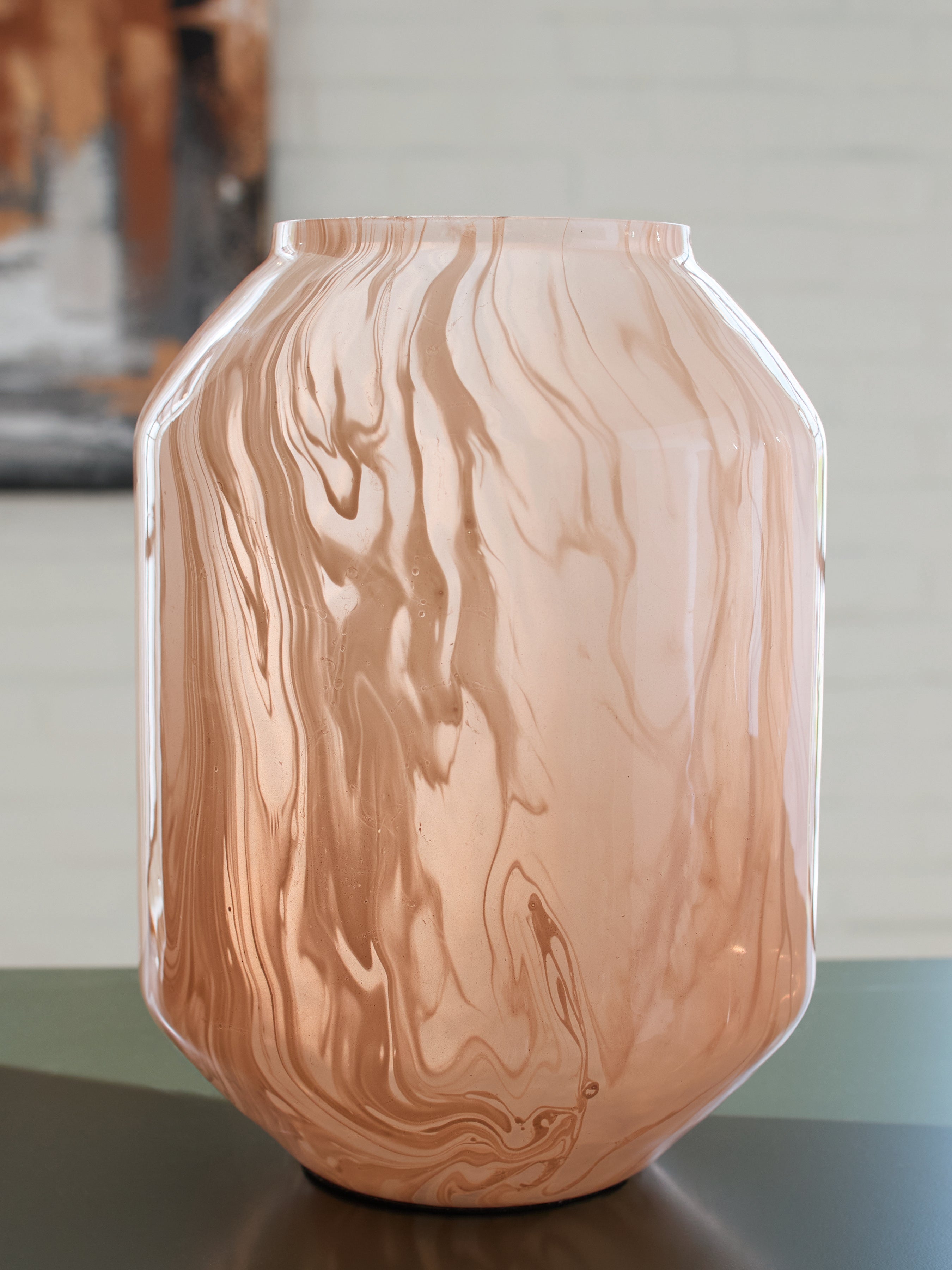 Warmstead Furniture - Ashley Furniture - Dushby Vase - Vase / Blush Pink - A2000728