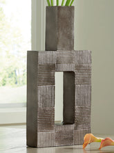 Warmstead Furniture - Ashley Furniture - Wrengrove Vase - Vase / Antique Nickel Finish - A2000754