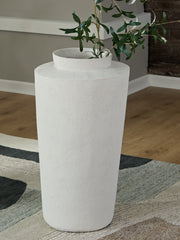Warmstead Furniture - Ashley Furniture - Flurinworth Vase - Vase / Cream - A2000768