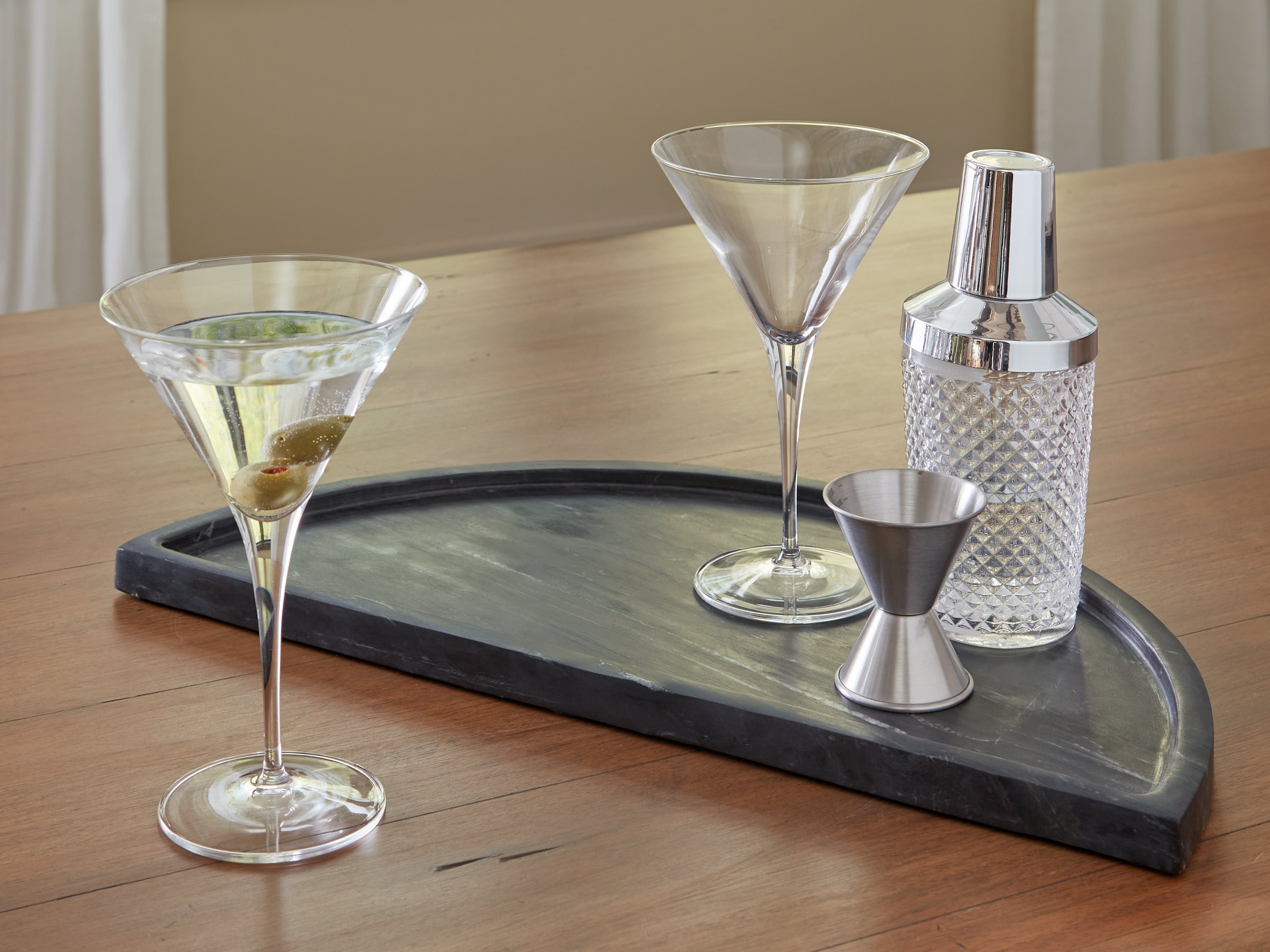 Warmstead Furniture - Ashley Furniture - Cortsen Tray - Tray / Black - A2000793