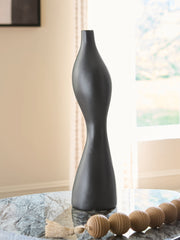 Warmstead Furniture - Ashley Furniture - Judsen Vase - Vase / Black - A2000835